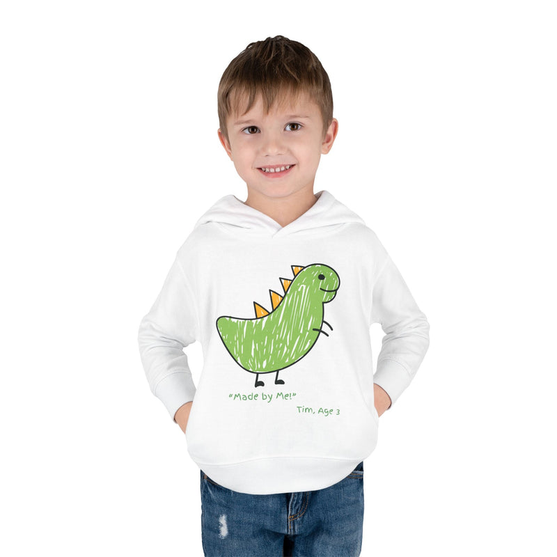 "Personalized kids sweatshirt printed with a colorful child’s drawing – custom clothing made from kids' art"