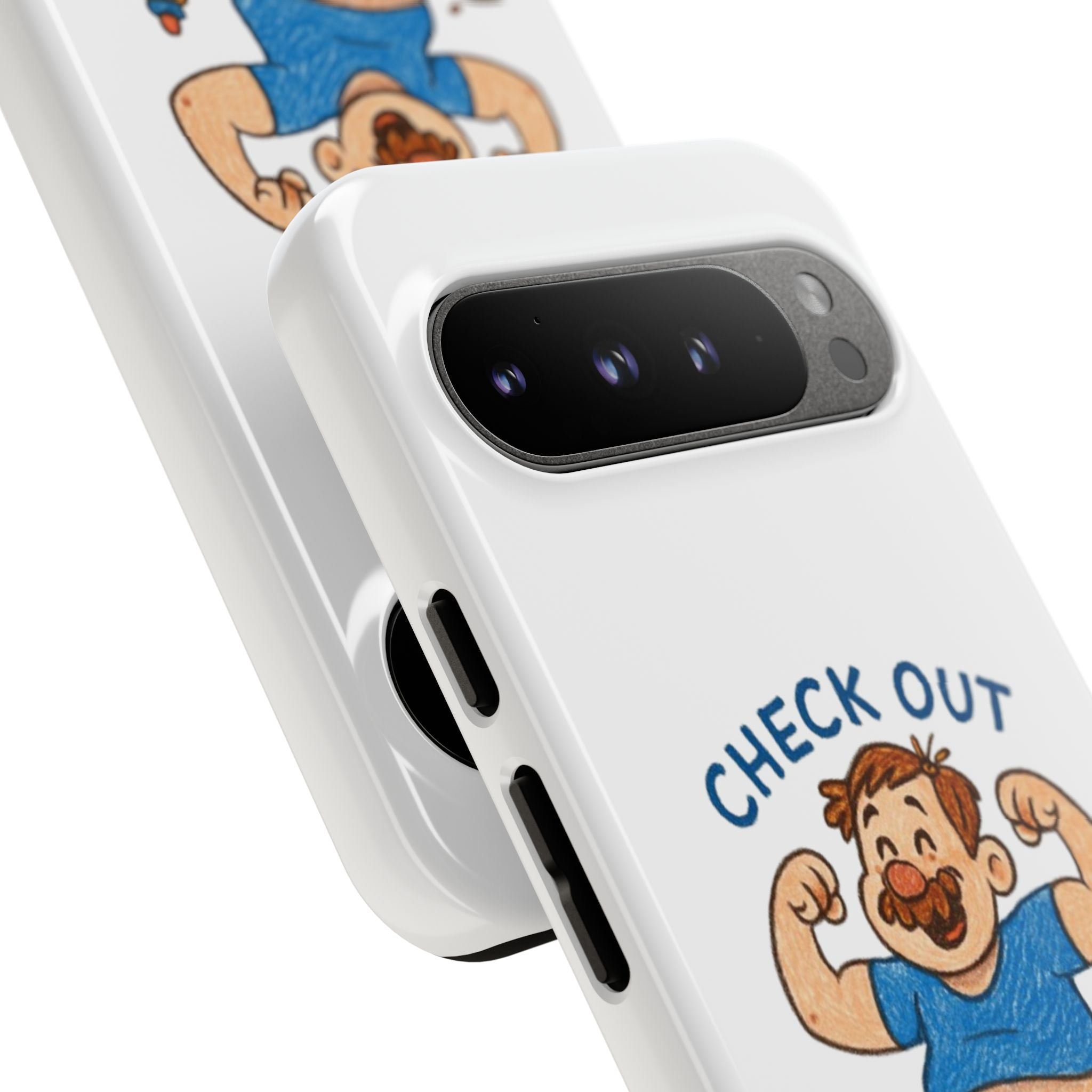 Unisex Custom Kids’ Art Phone Case, Personalized  Gift, Durable TPU