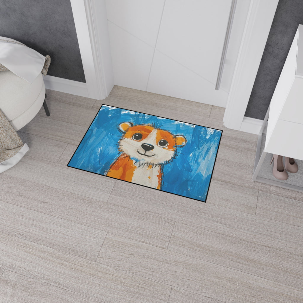 Custom Kids Drawing Floor Mat