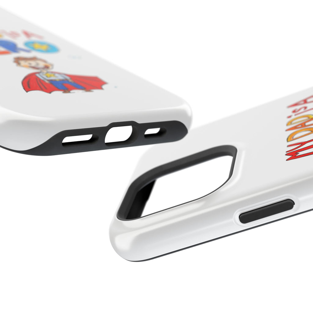 Custom Kids’ Art Phone Case, Unisex Impact-Resistant Case, Polycarbonate, Personalized Family Gift