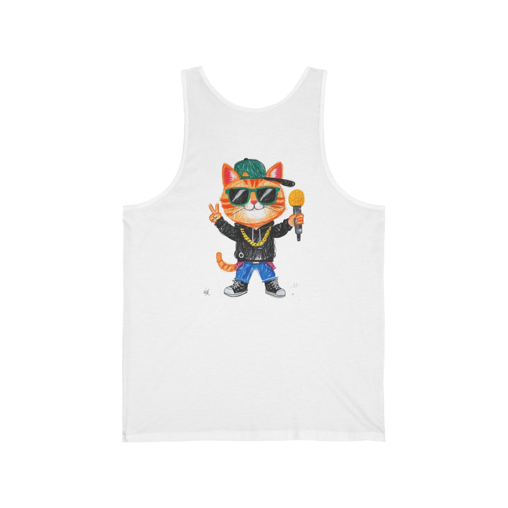 Kids Drawings Tank Top - Unisex Jersey Tank