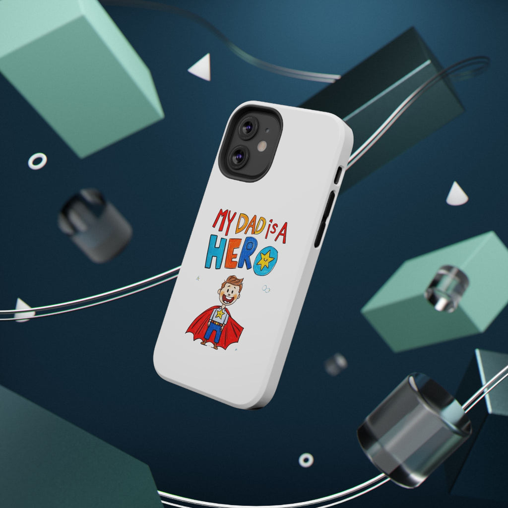 Custom Kids’ Art Phone Case, Unisex Impact-Resistant Case, Polycarbonate, Personalized Family Gift