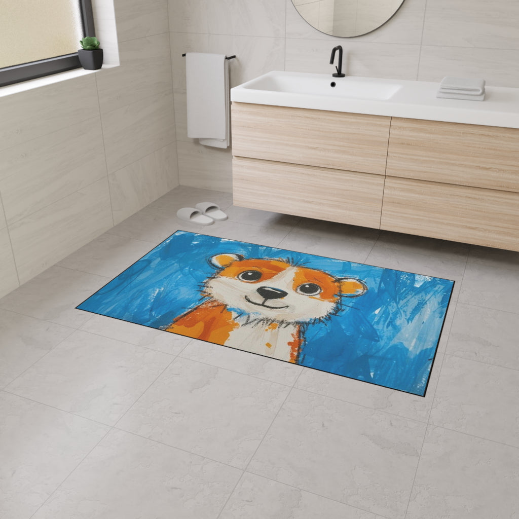 Custom Kids Drawing Floor Mat