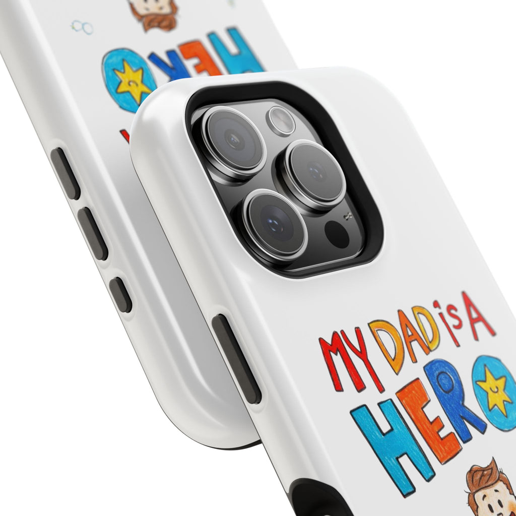 Custom Kids’ Art Phone Case, Unisex Impact-Resistant Case, Polycarbonate, Personalized Family Gift