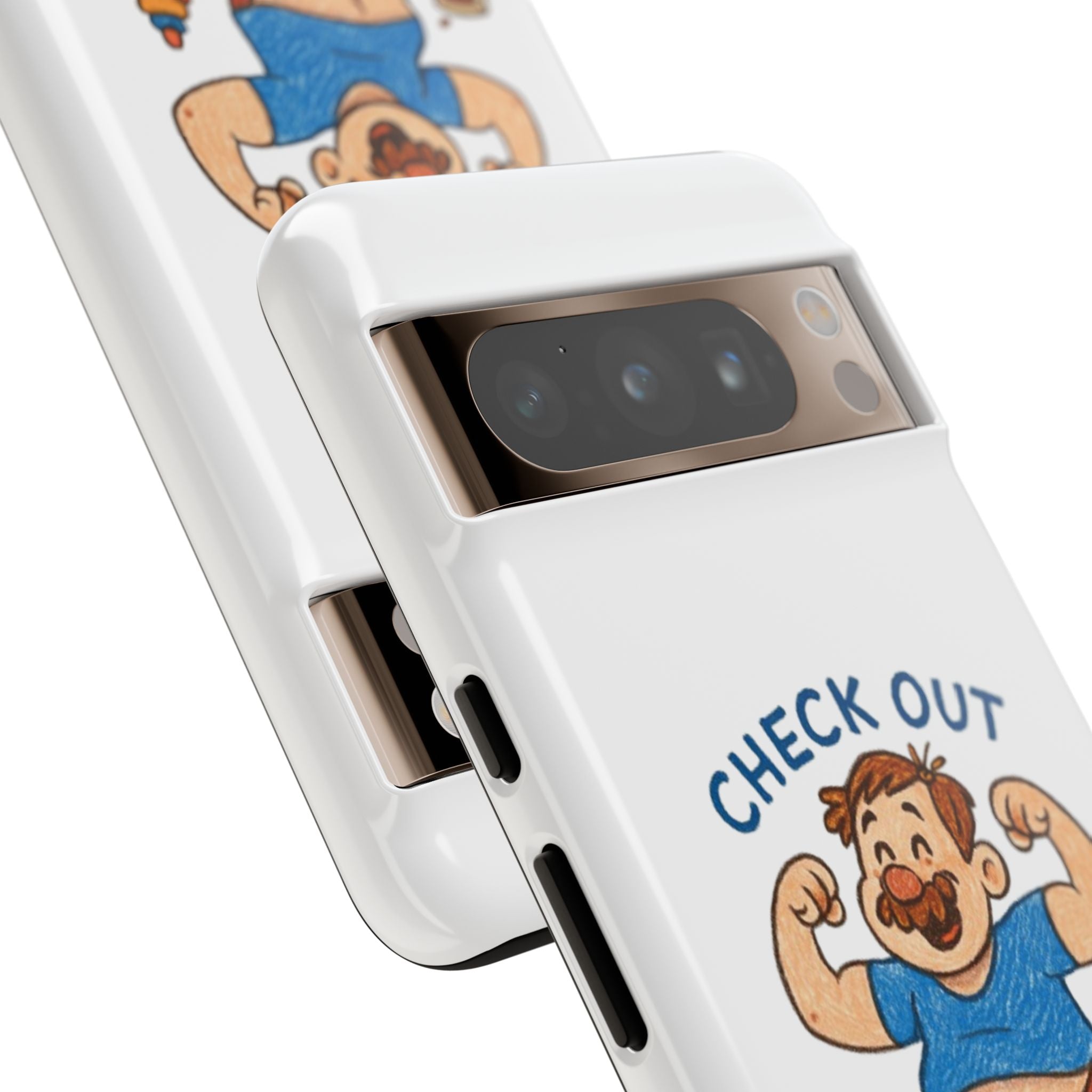 Unisex Custom Kids’ Art Phone Case, Personalized  Gift, Durable TPU