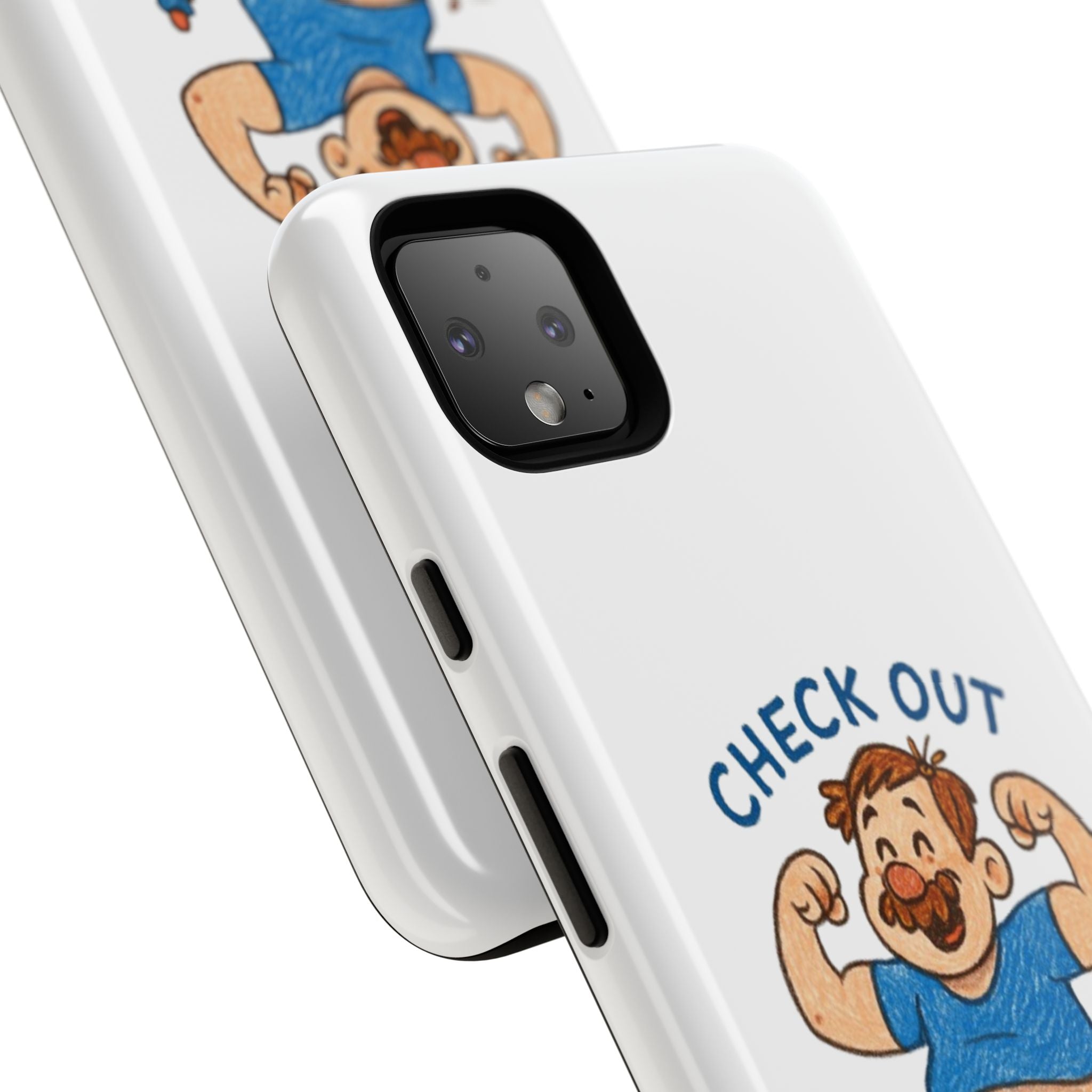 Unisex Custom Kids’ Art Phone Case, Personalized  Gift, Durable TPU