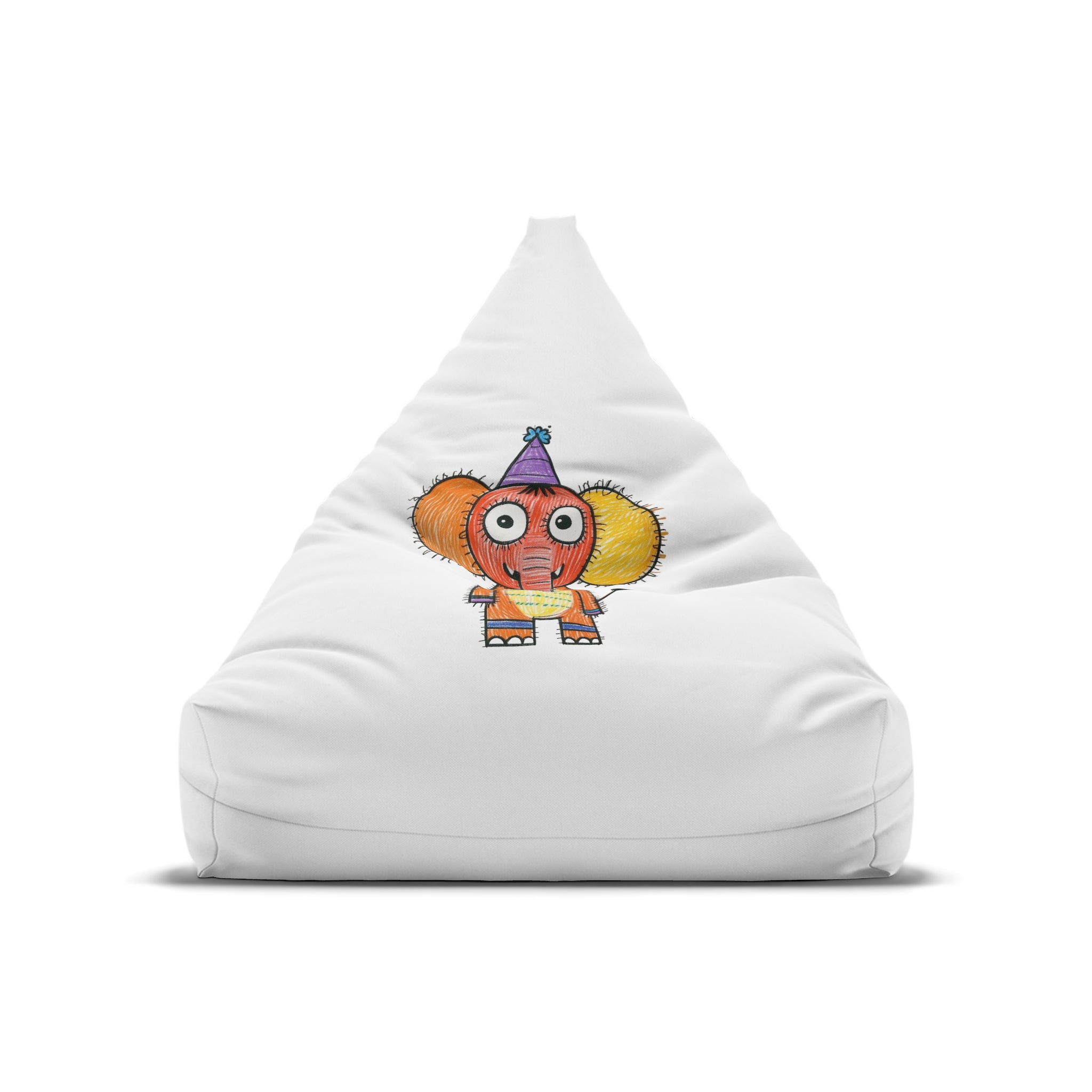 Kids Art Bean Bag Chair Cover - Personalized Gift