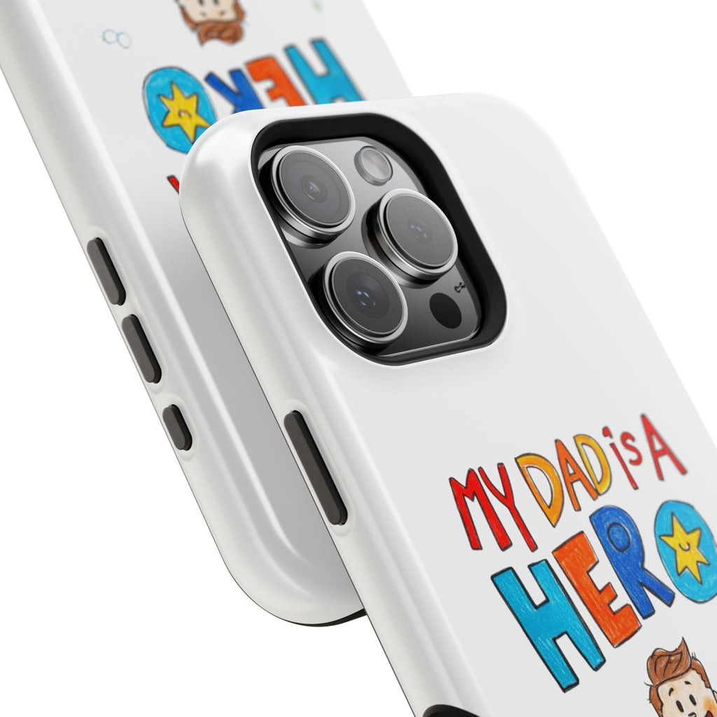 Custom Kids’ Art Phone Case, Unisex Impact-Resistant Case, Polycarbonate, Personalized Family Gift