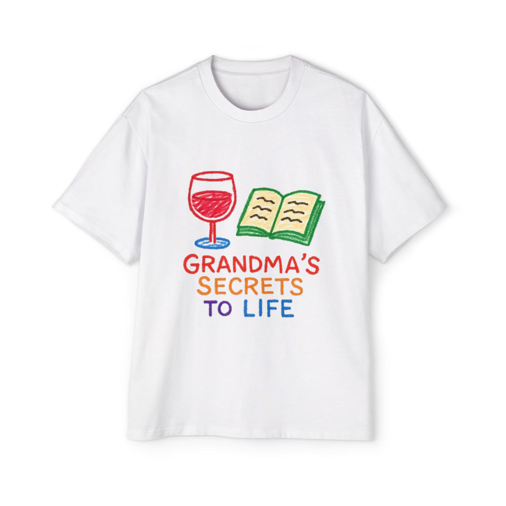 Adult Oversized T-Shirt - Funny Kids' Art T-Shirt