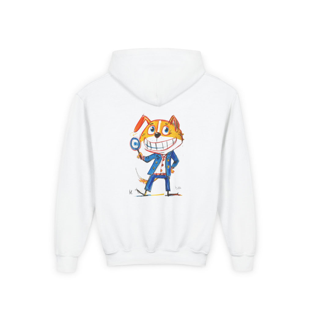 Youth Heavy Blend Hooded Sweatshirt - Cozy Kids Hoodie, Customizable Comfort, Soft Fleece