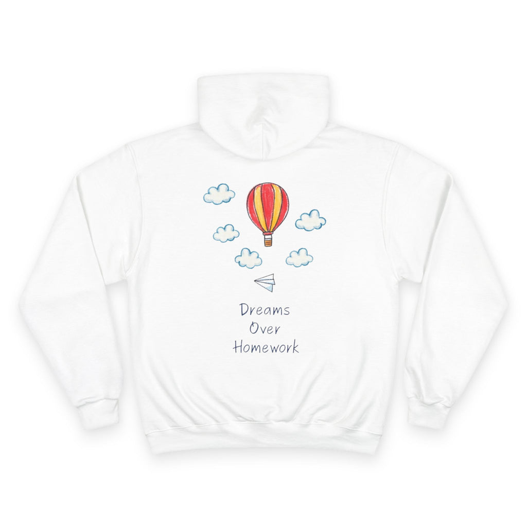 Personalized Kids Drawing Champion Hoodie - Custom Cozy Gift
