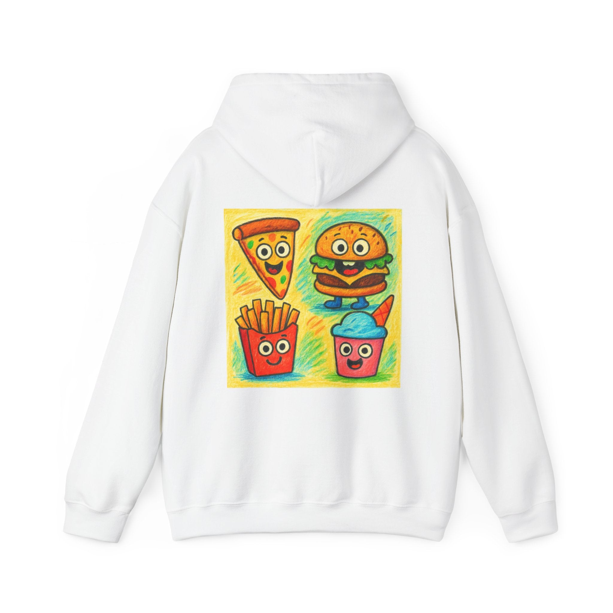 Unisex Hoodie – Custom Cotton Blend with Your Child’s Art
