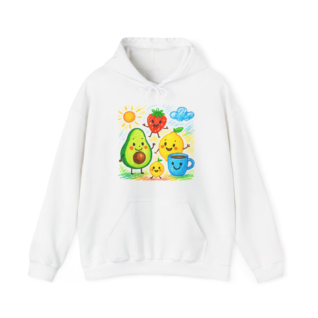 Unisex Hoodie – Custom Cotton Blend with Your Child’s Art