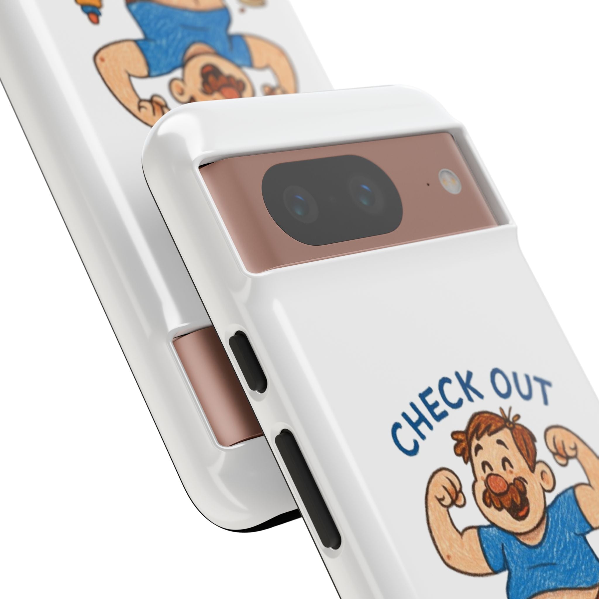 Unisex Custom Kids’ Art Phone Case, Personalized  Gift, Durable TPU