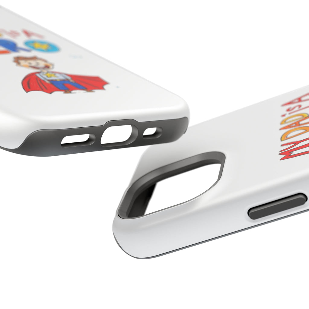 Custom Kids’ Art Phone Case, Unisex Impact-Resistant Case, Polycarbonate, Personalized Family Gift