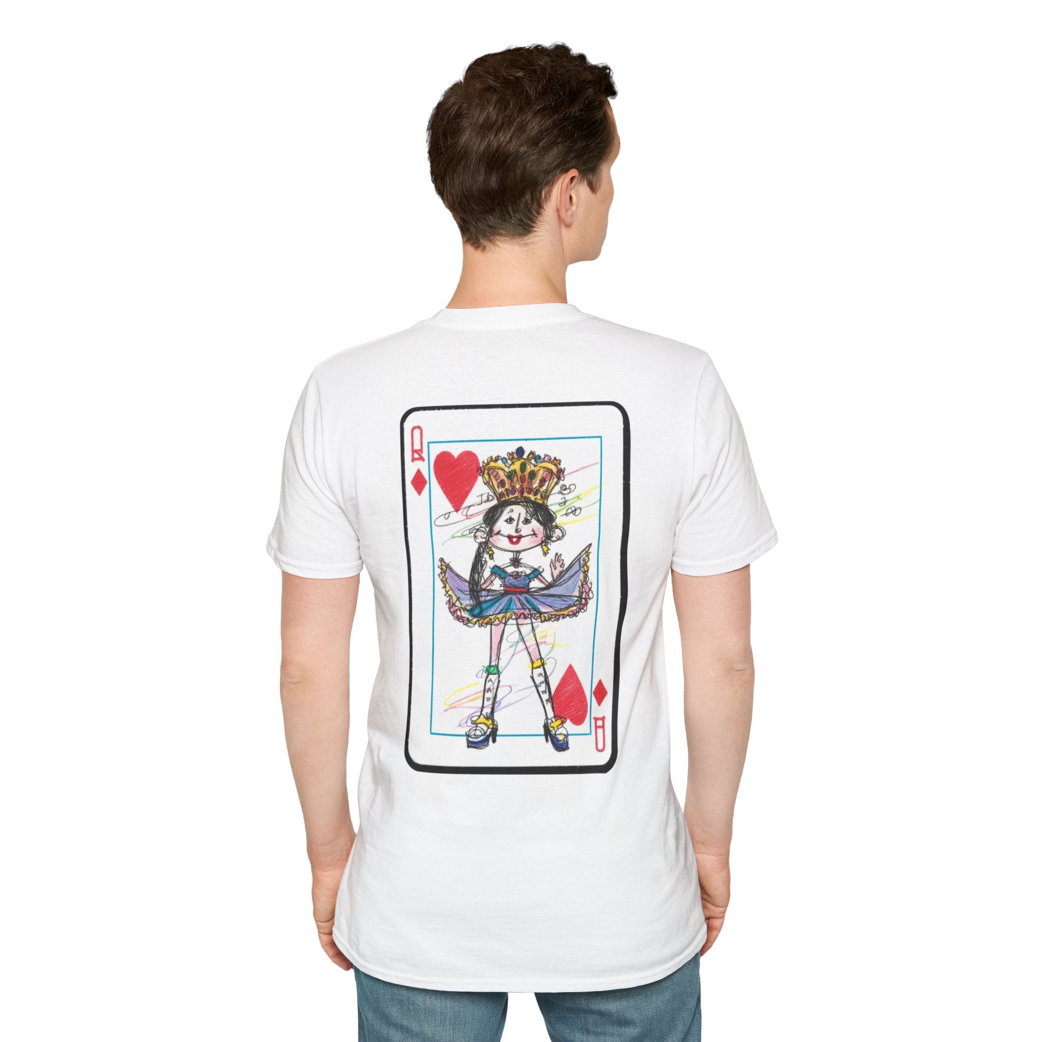 Custom Kids Drawing Softstyle T-Shirt