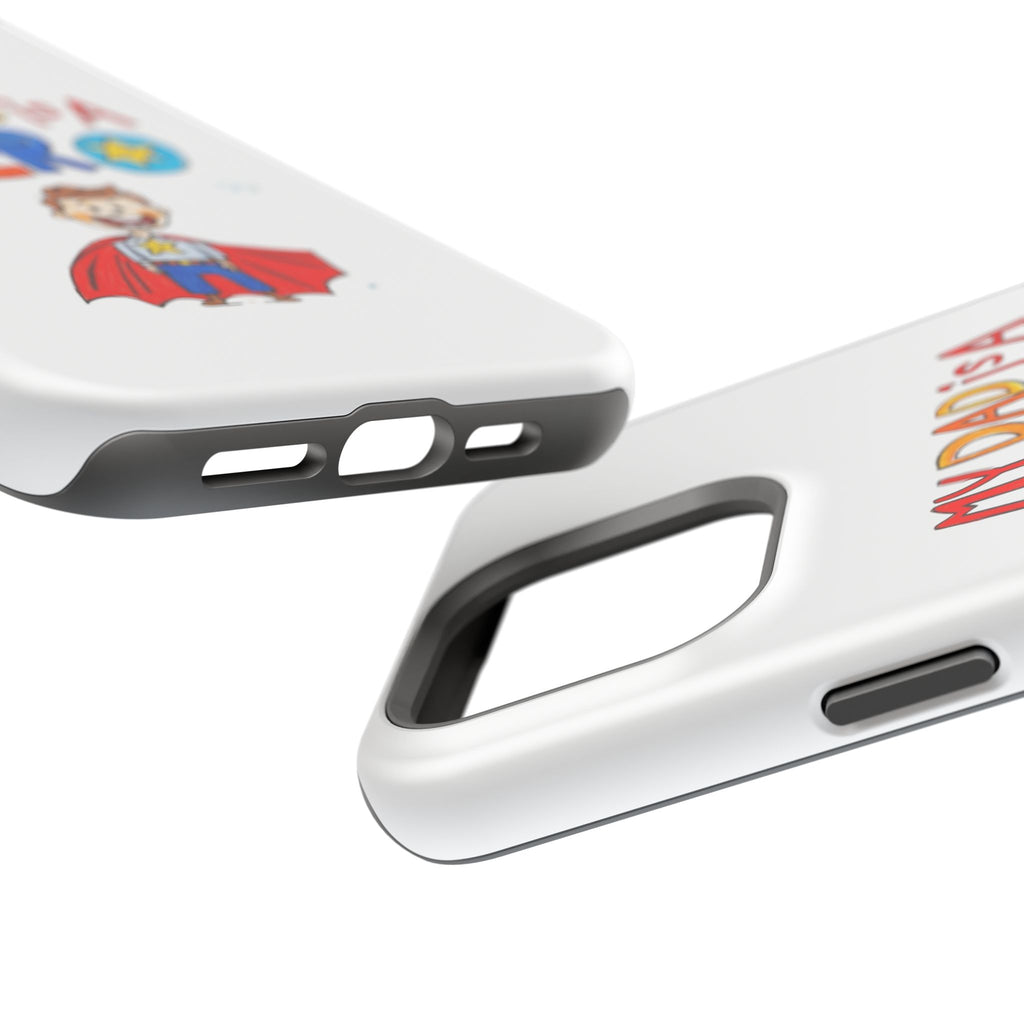 Custom Kids’ Art Phone Case, Unisex Impact-Resistant Case, Polycarbonate, Personalized Family Gift