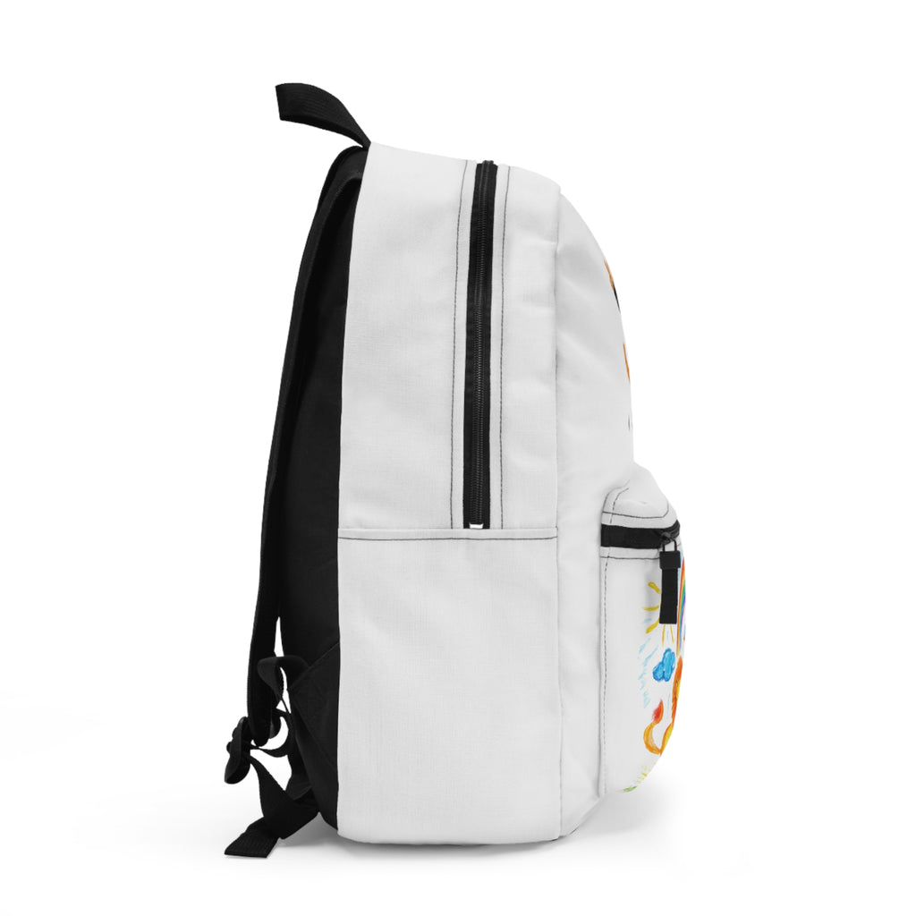 Customizable Lightweight Backpack - Kids Art