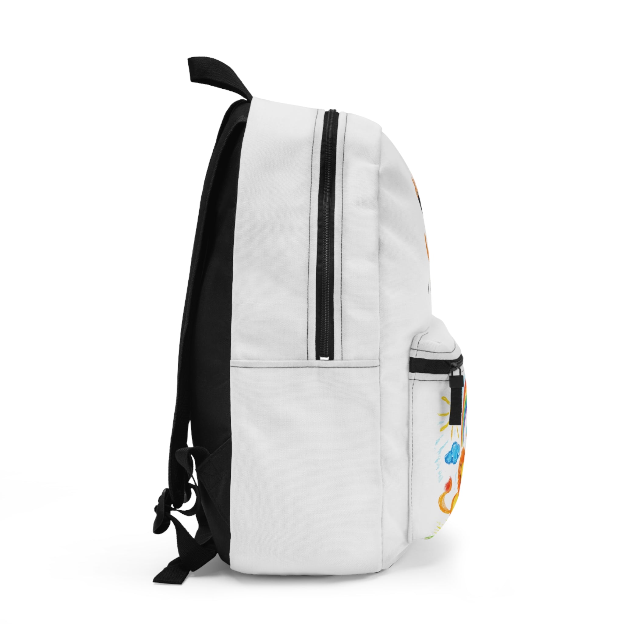 Customizable Lightweight Backpack - Kids Art