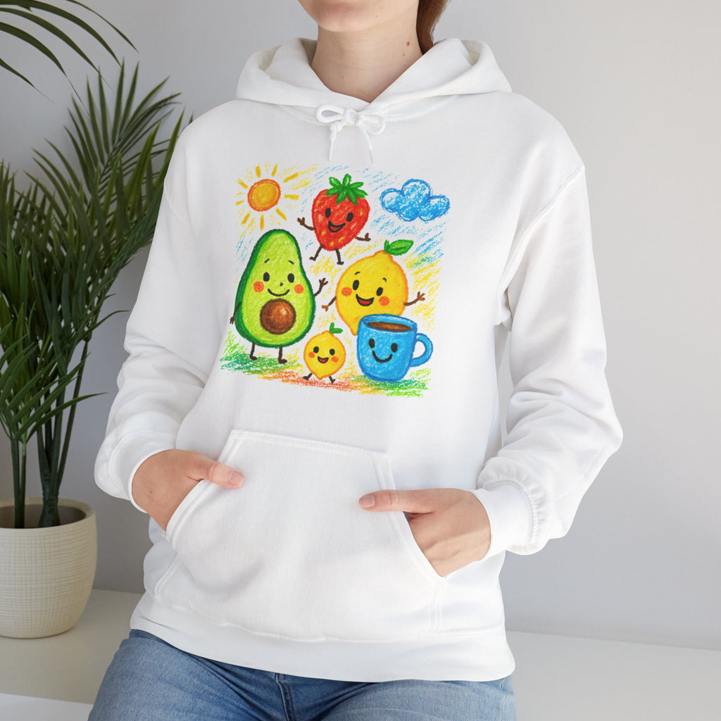 Unisex Hoodie – Custom Cotton Blend with Your Child’s Art