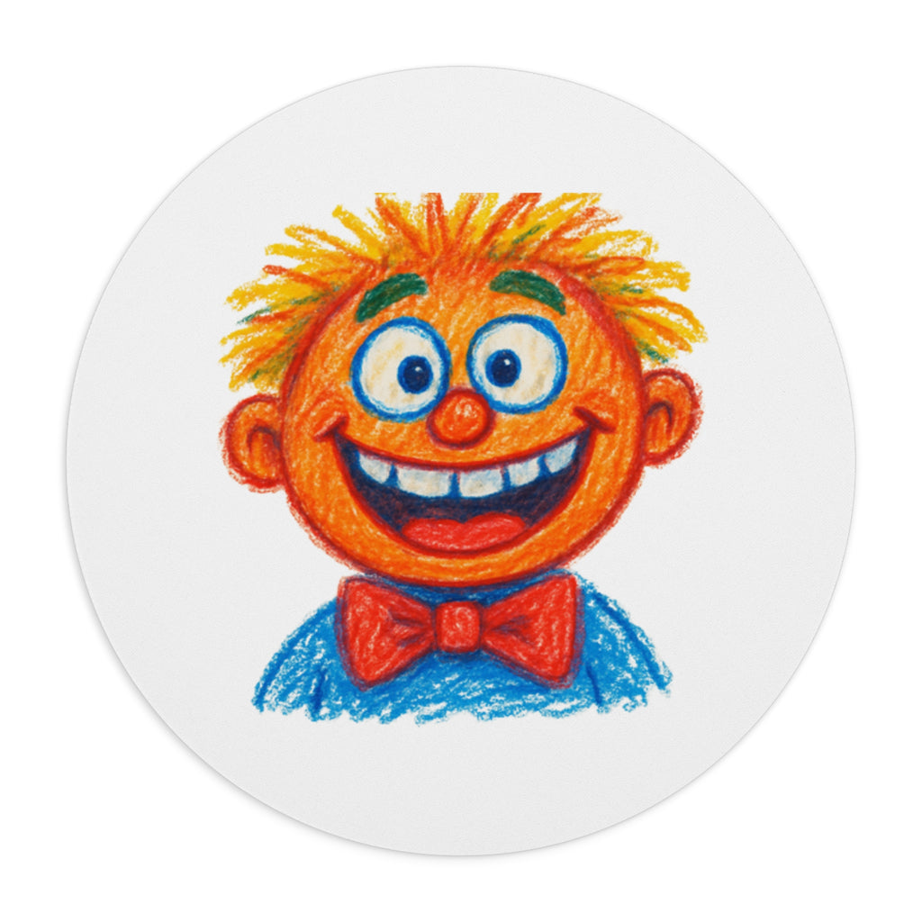 Custom Kids’ Art Mouse Pad – Round or Rectangle