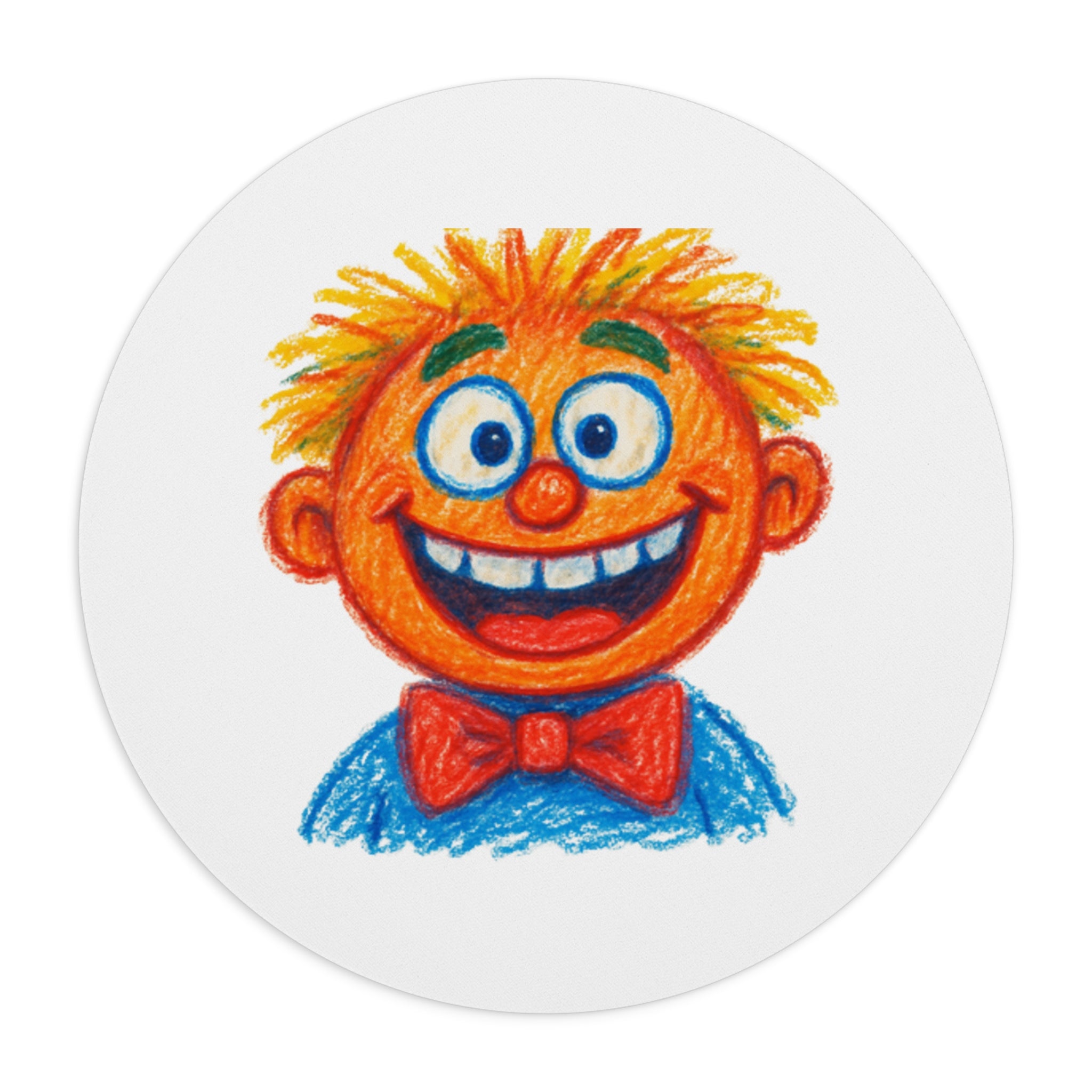 Custom Kids’ Art Mouse Pad – Round or Rectangle