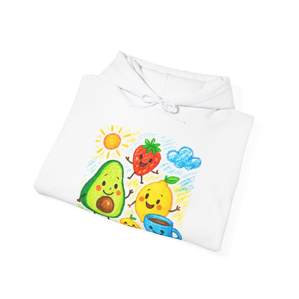 Unisex Hoodie – Custom Cotton Blend with Your Child’s Art