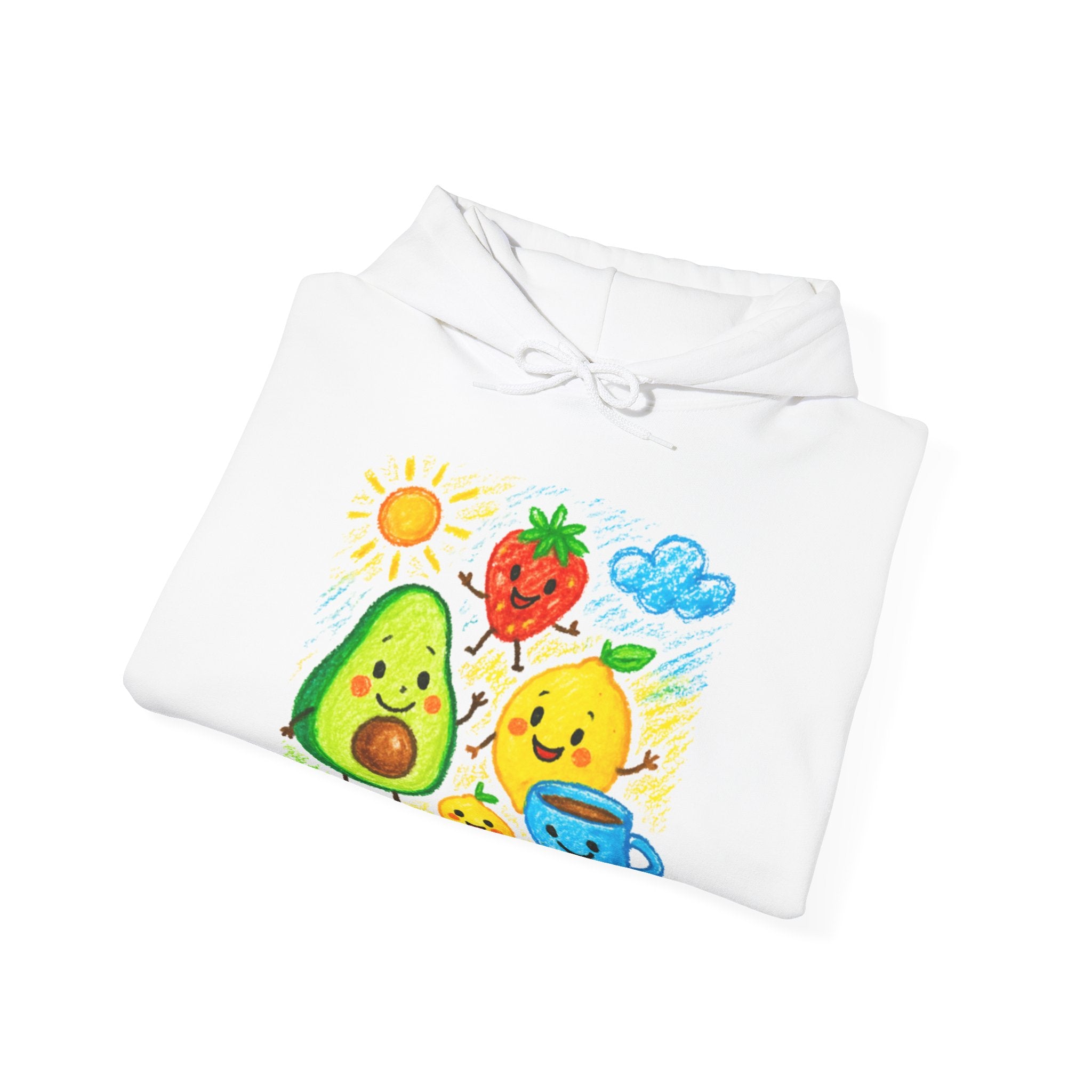 Unisex Hoodie – Custom Cotton Blend with Your Child’s Art