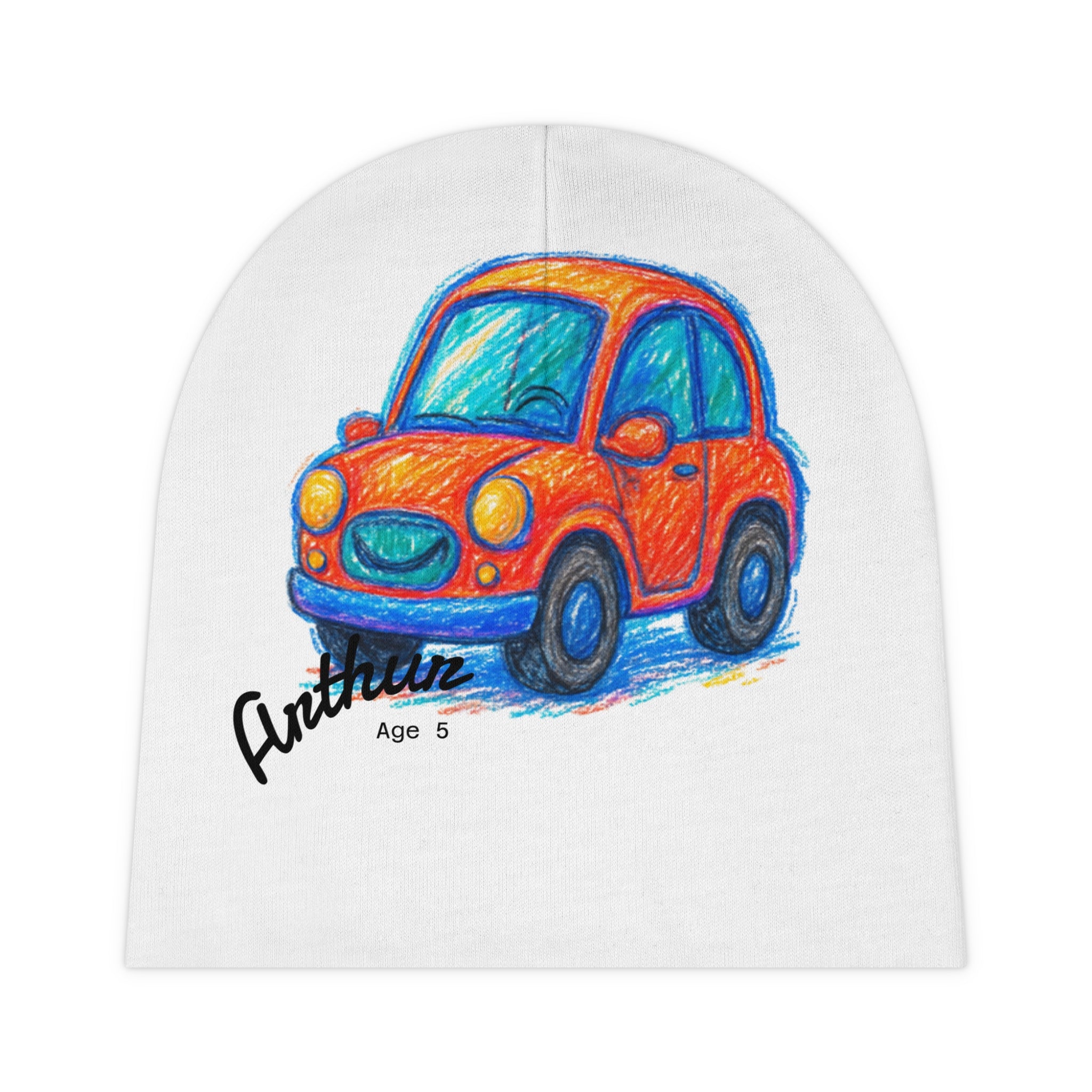Baby Beanie – Custom Hat with Your Child’s Art