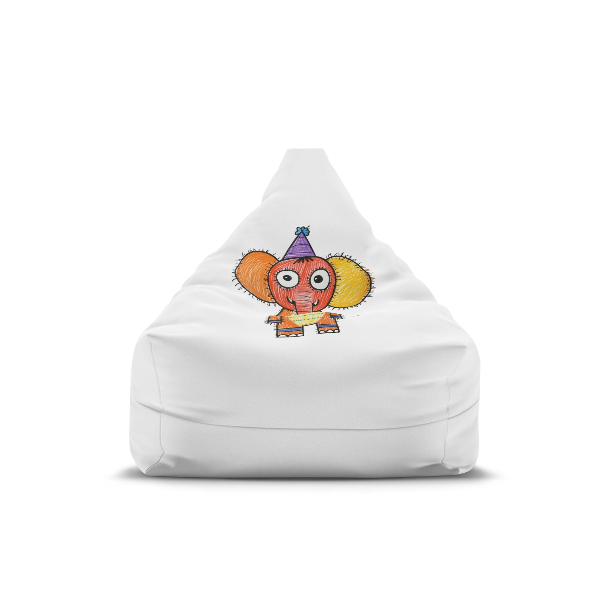 Kids Art Bean Bag Chair Cover - Personalized Gift