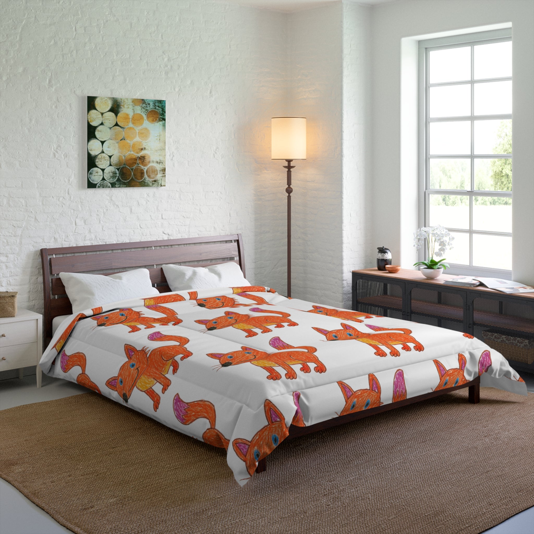 Child Sketch Comforter - Personalized gift