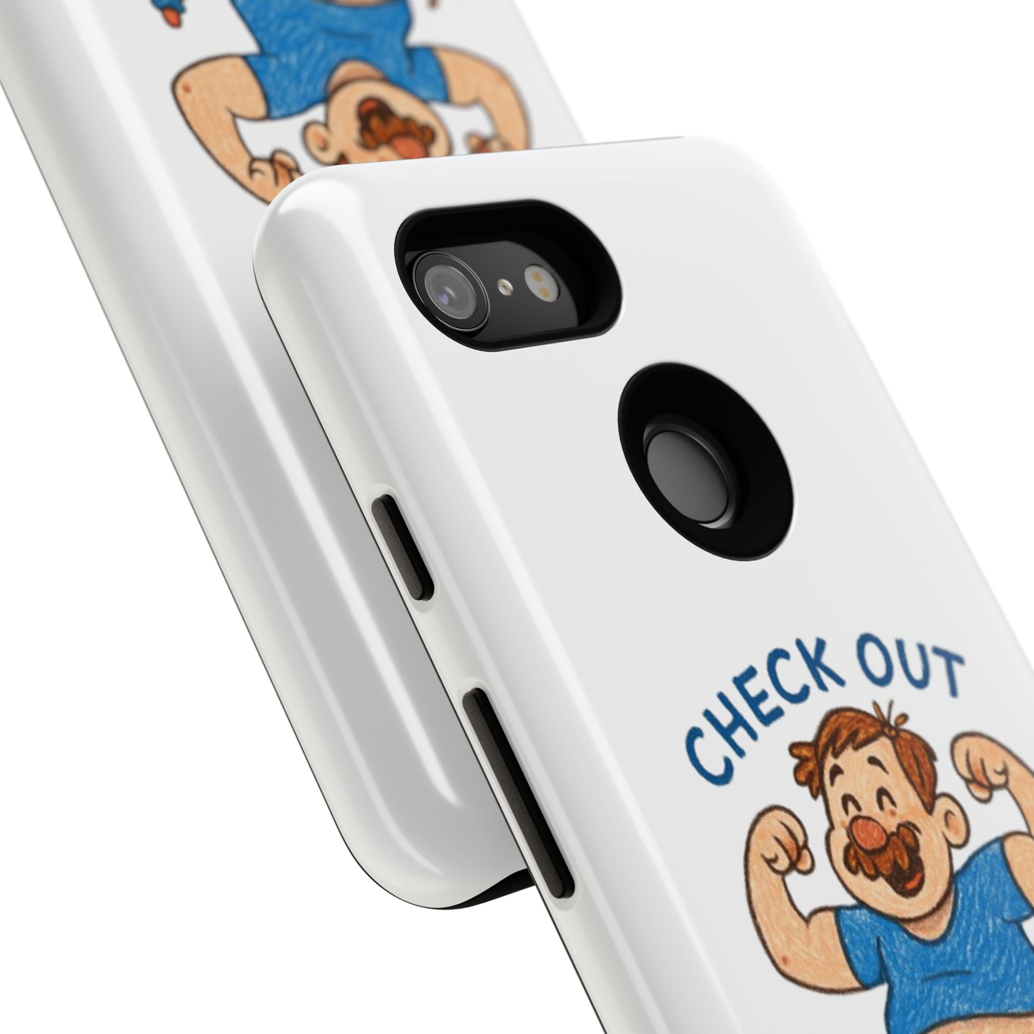 Unisex Custom Kids’ Art Phone Case, Personalized  Gift, Durable TPU