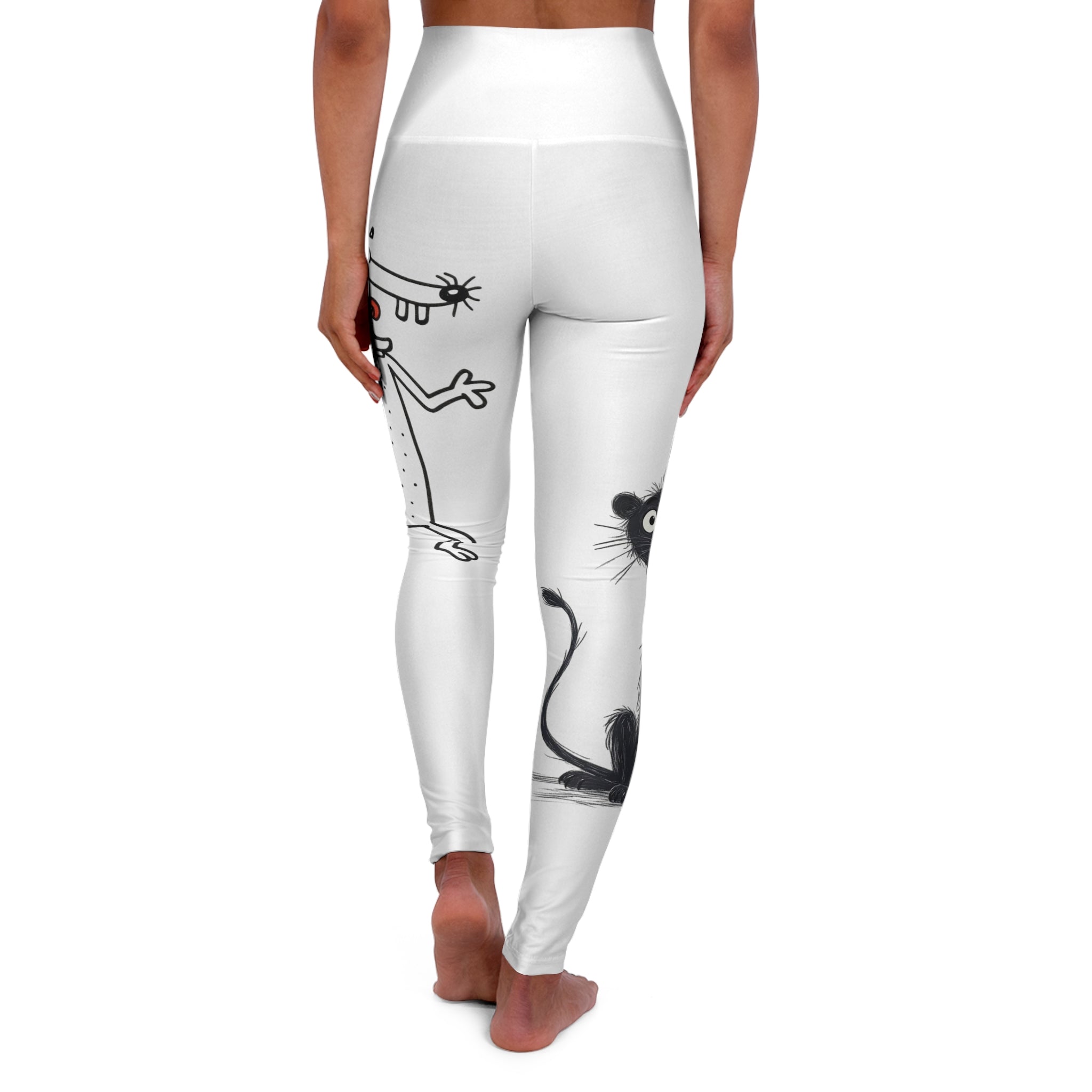 Whimsical Women High Waisted Yoga Leggings