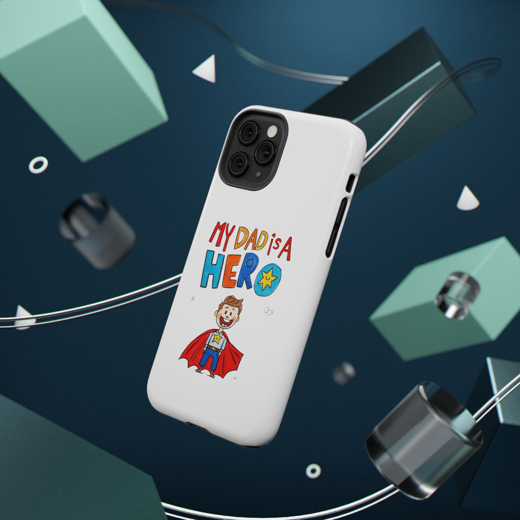 Custom Kids’ Art Phone Case, Unisex Impact-Resistant Case, Polycarbonate, Personalized Family Gift