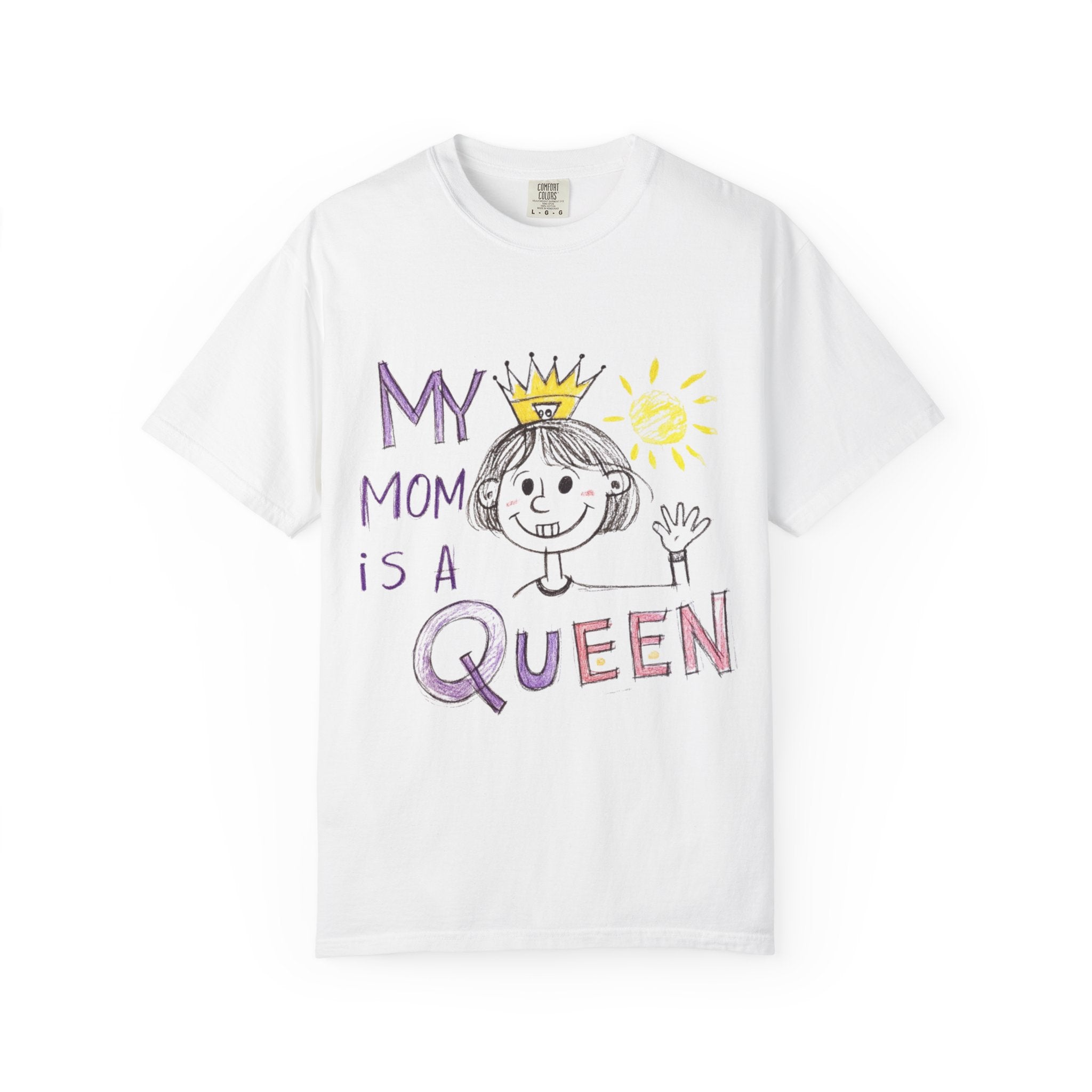 Unisex Custom Kids’ Art T-Shirt for Moms, Personalized Gift, Cotton