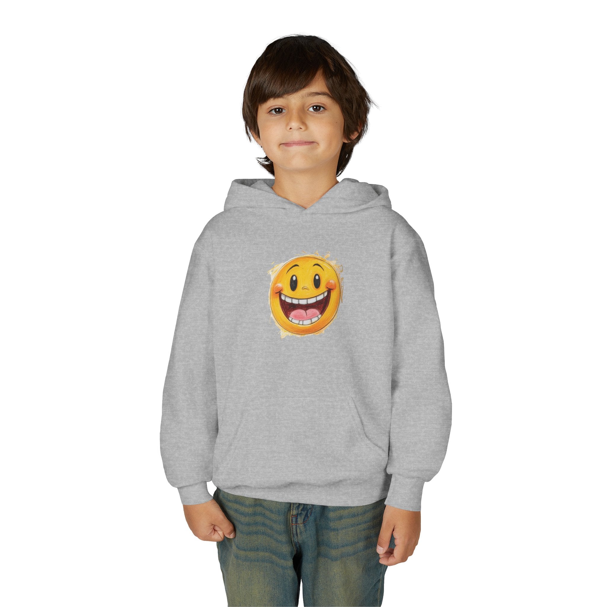 Youth Artistic Hooded Sweatshirt