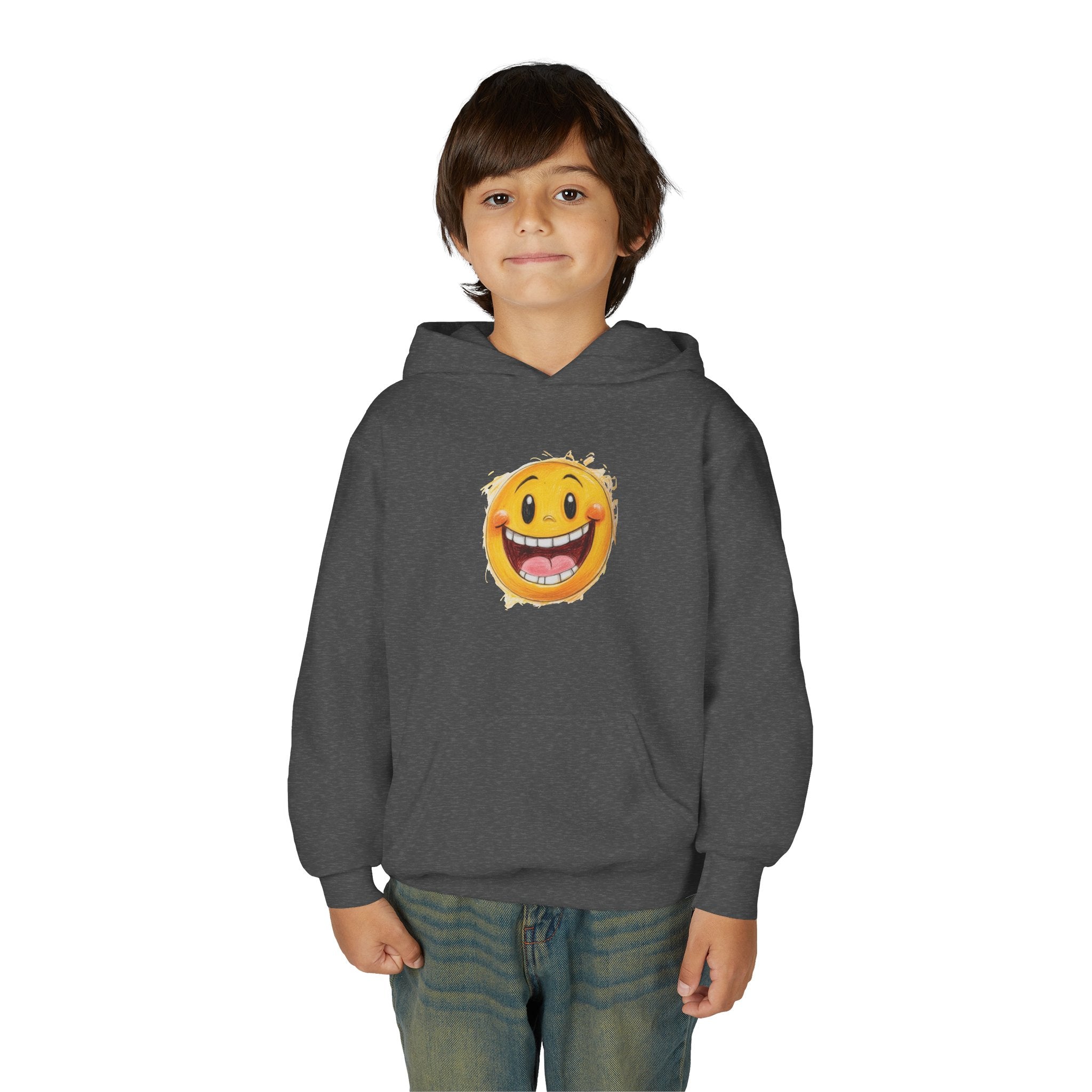 Youth Artistic Hooded Sweatshirt