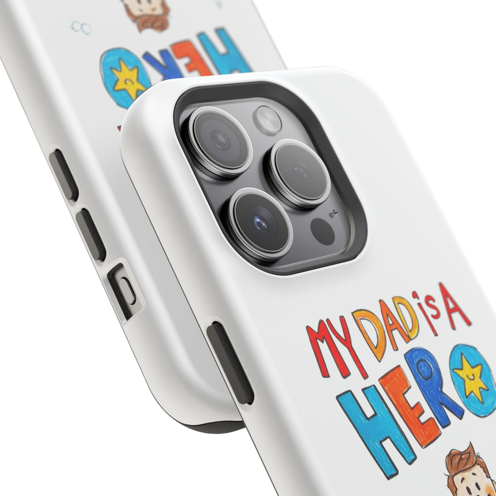 Custom Kids’ Art Phone Case, Unisex Impact-Resistant Case, Polycarbonate, Personalized Family Gift