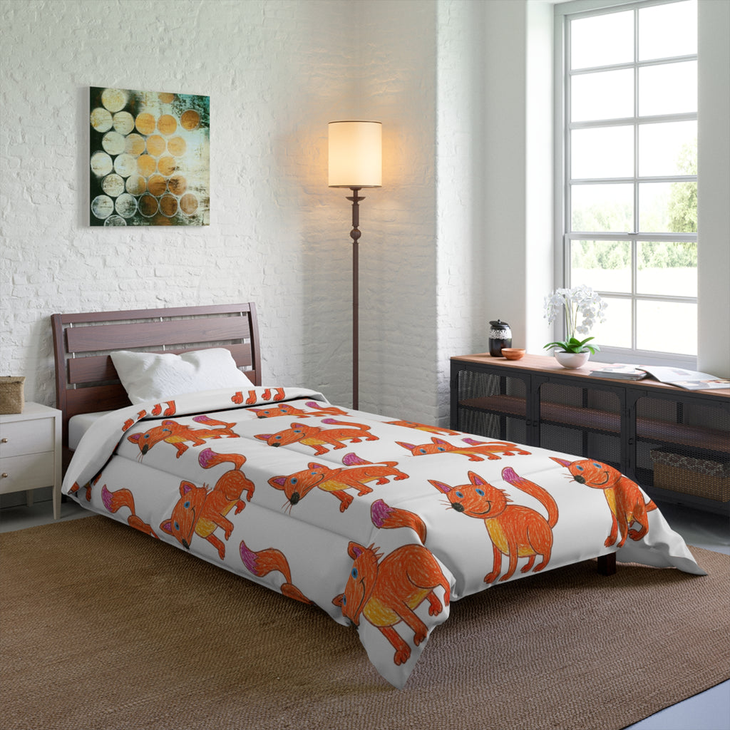 Child Sketch Comforter - Personalized gift