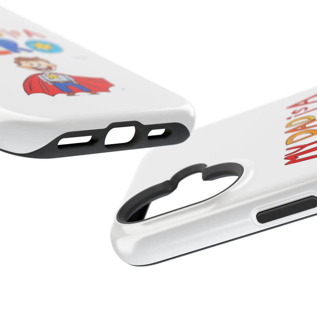 Custom Kids’ Art Phone Case, Unisex Impact-Resistant Case, Polycarbonate, Personalized Family Gift