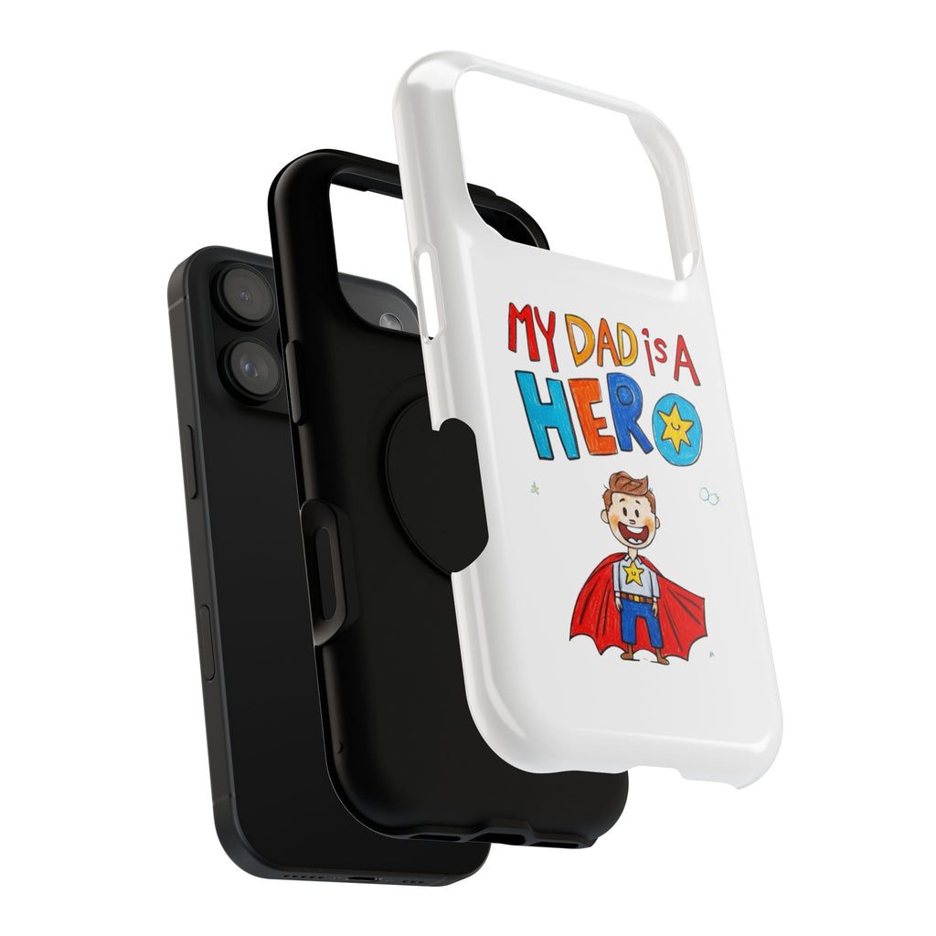 Custom Kids’ Art Phone Case, Unisex Impact-Resistant Case, Polycarbonate, Personalized Family Gift