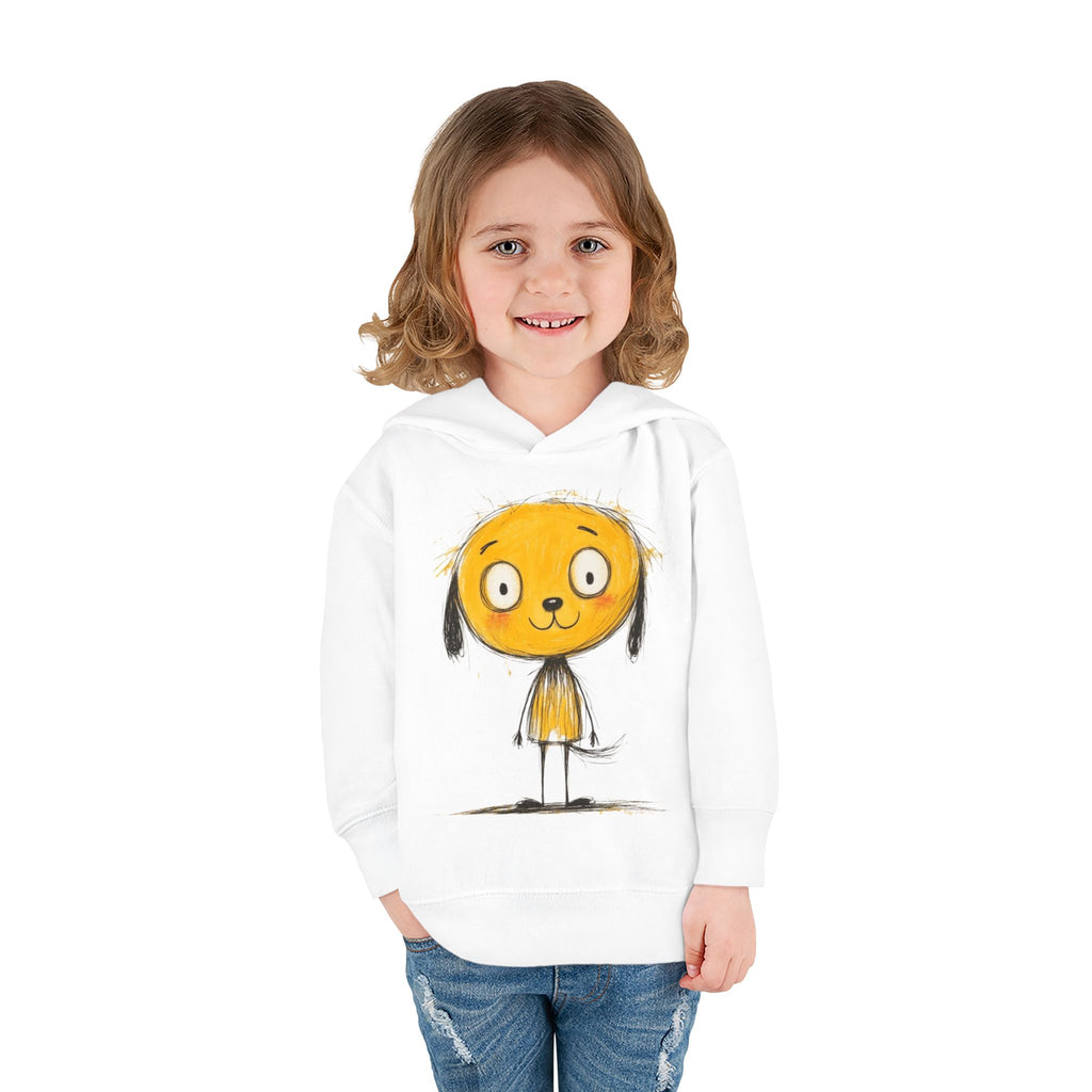 Personalized Toddler Fleece Hoodie with  Kids Drawing - Custom Cozy Gift