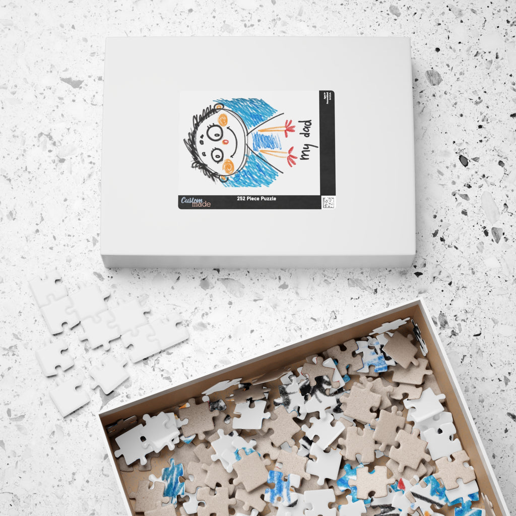 Colorful Kids Art Puzzle (110, 252, 520, 1014-Piece)