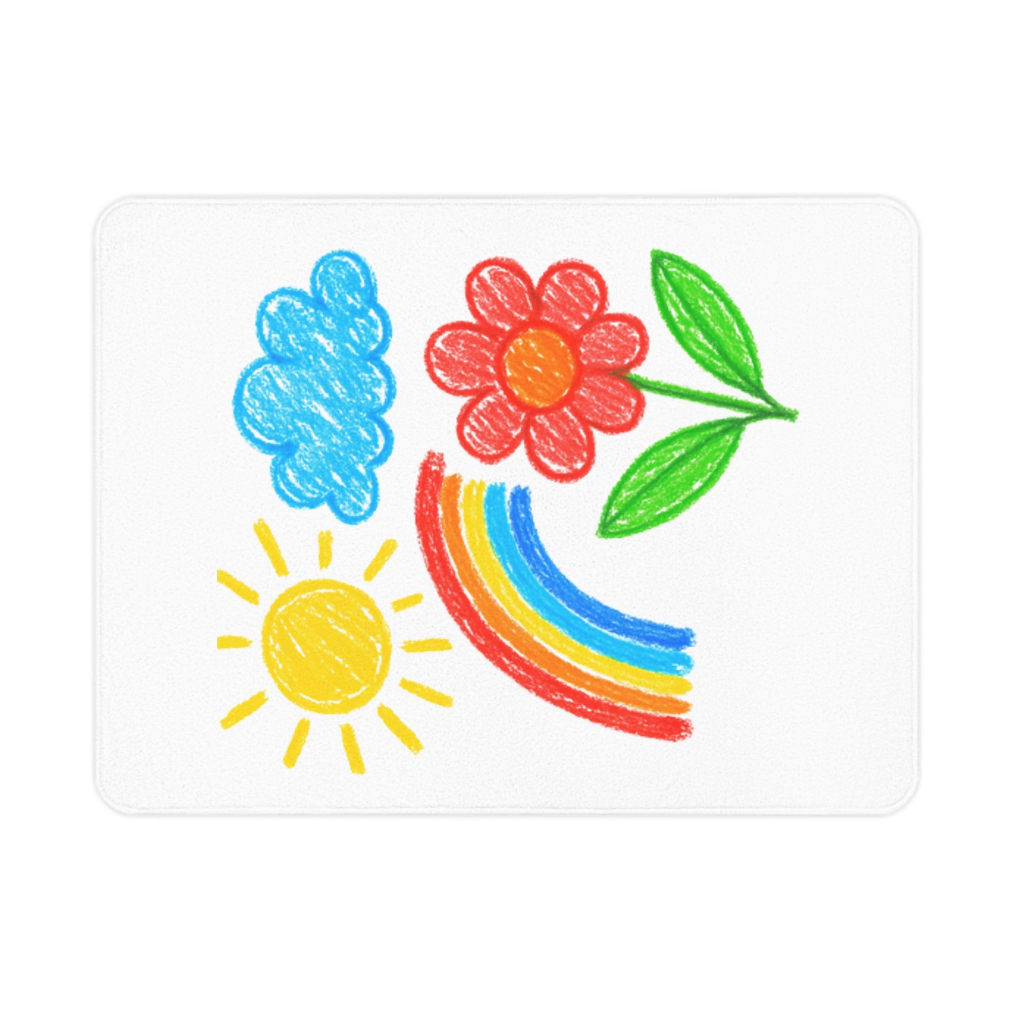 Toddler Blanket – Custom Fleece with Your Child’s Art