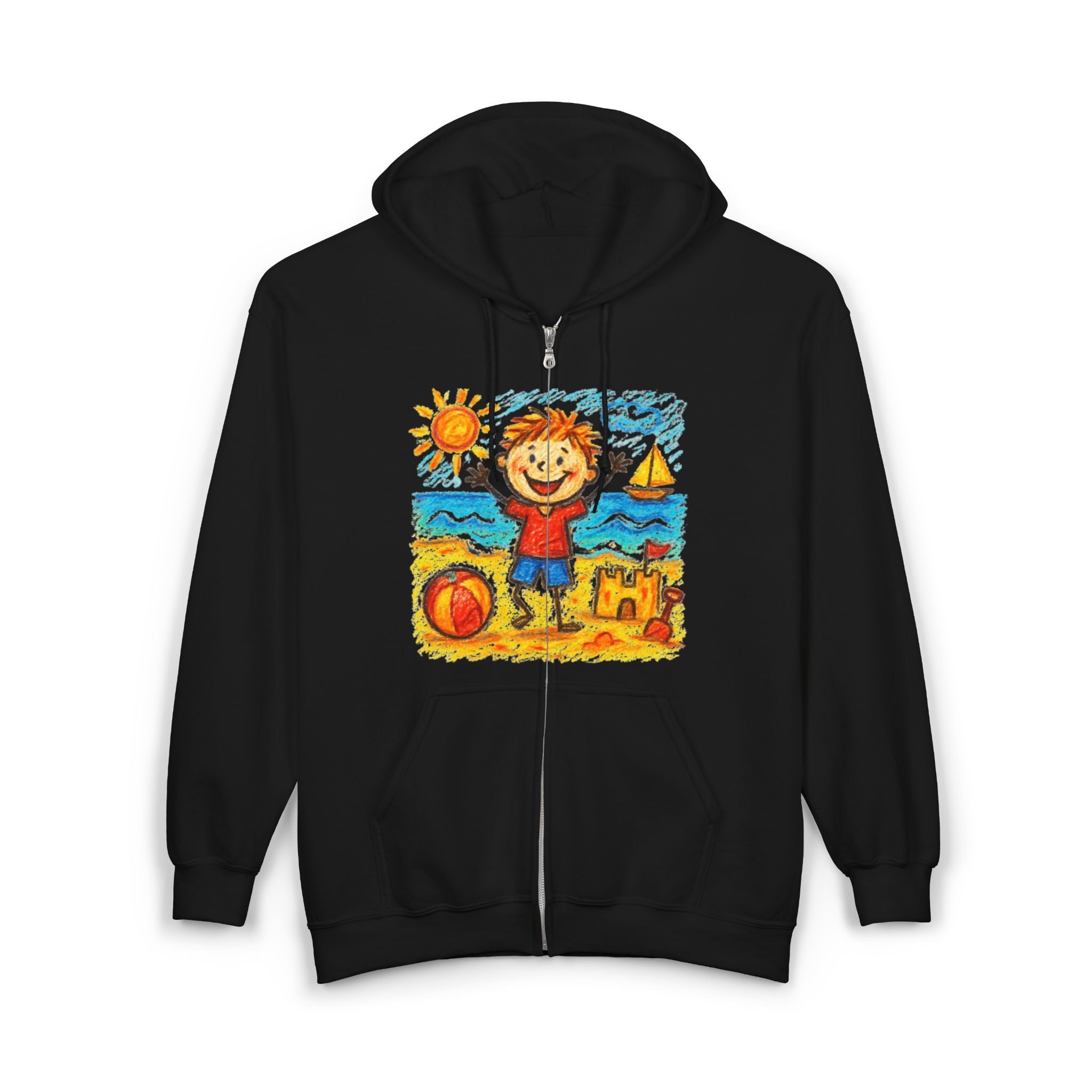 Custom Kids Art Hoodie - Cozy Personalized Gift
