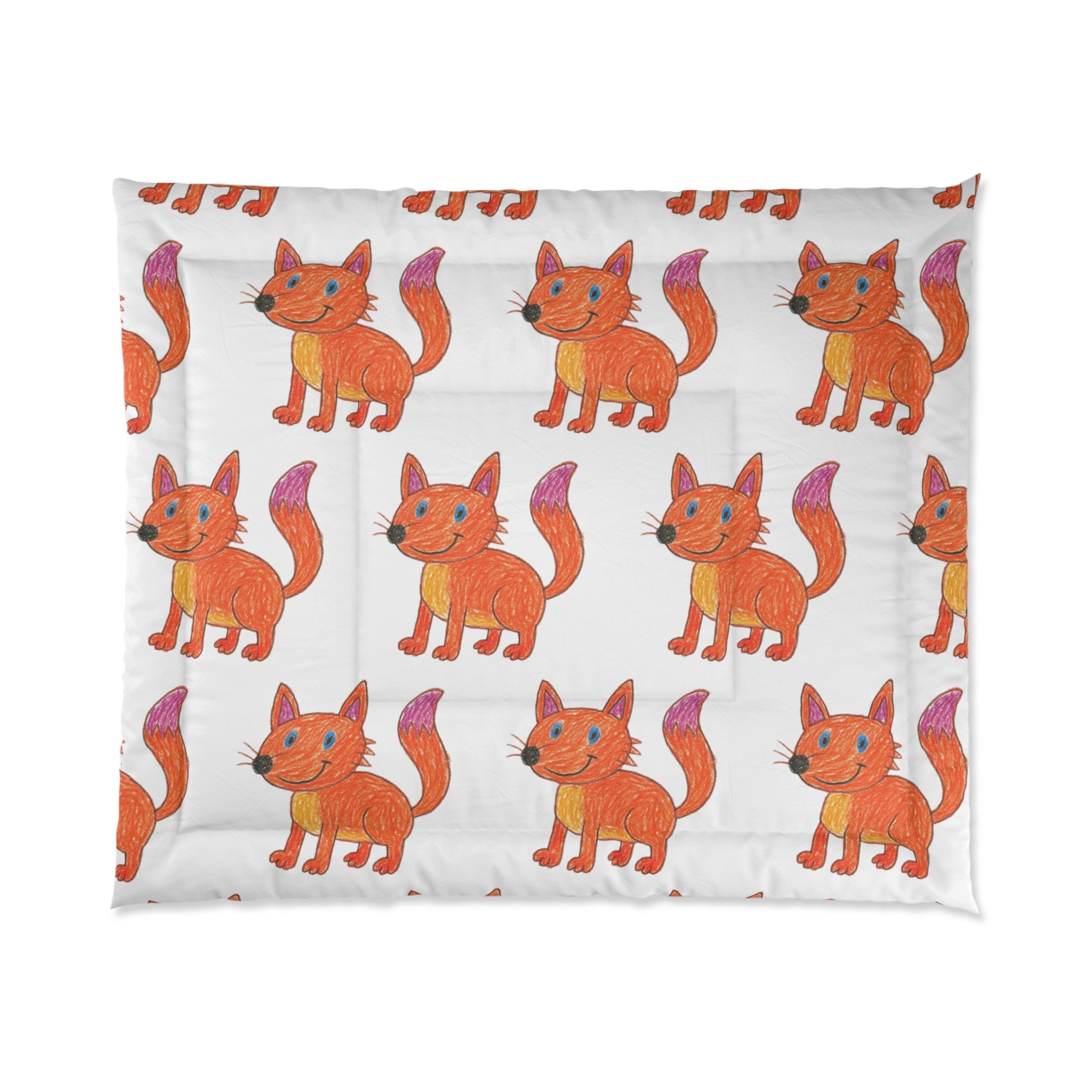 Child Sketch Comforter - Personalized gift