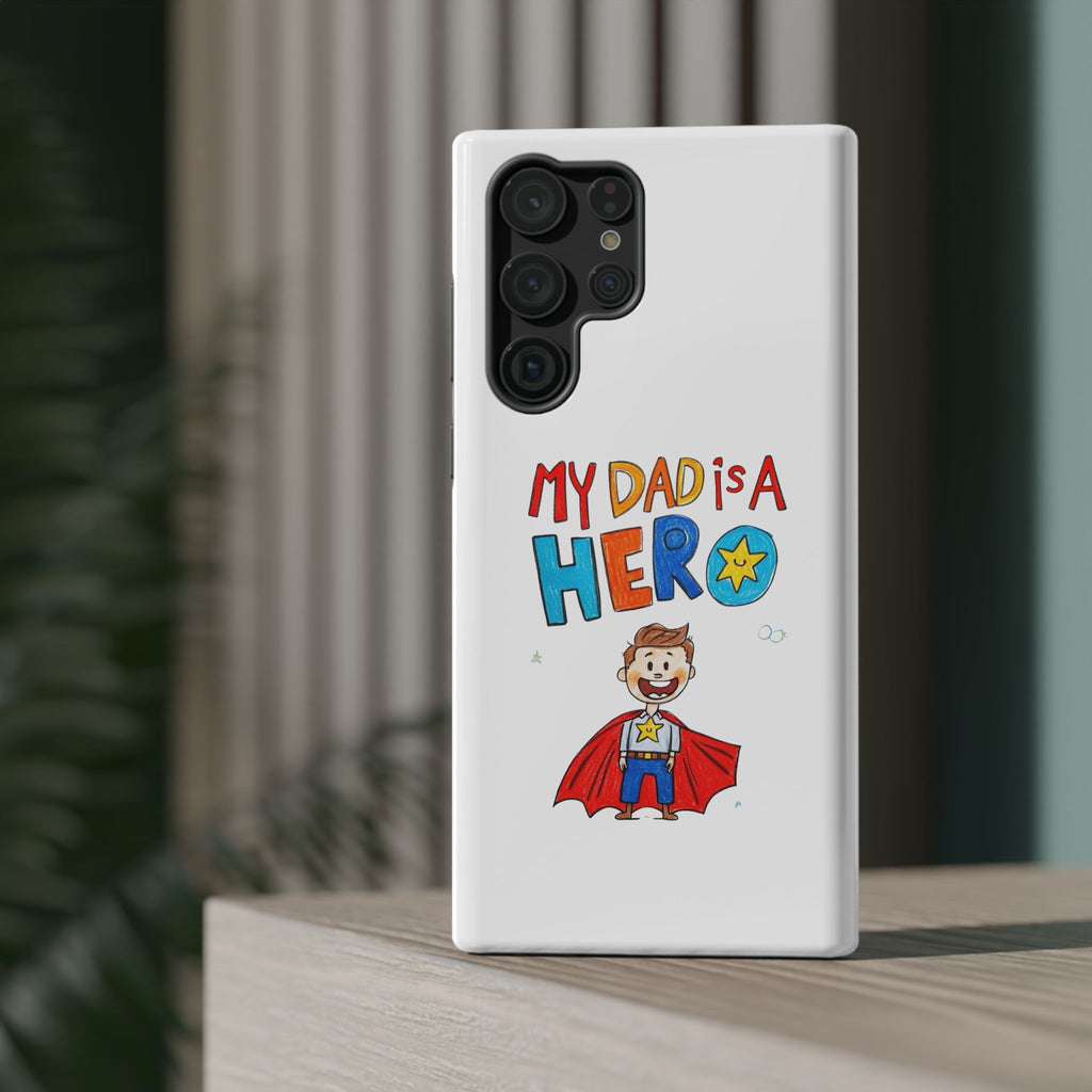 Custom Kids’ Art Phone Case, Unisex Impact-Resistant Case, Polycarbonate, Personalized Family Gift