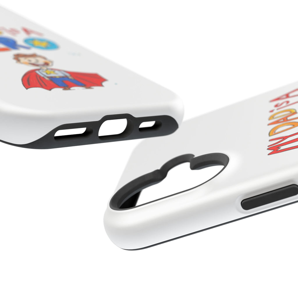 Custom Kids’ Art Phone Case, Unisex Impact-Resistant Case, Polycarbonate, Personalized Family Gift