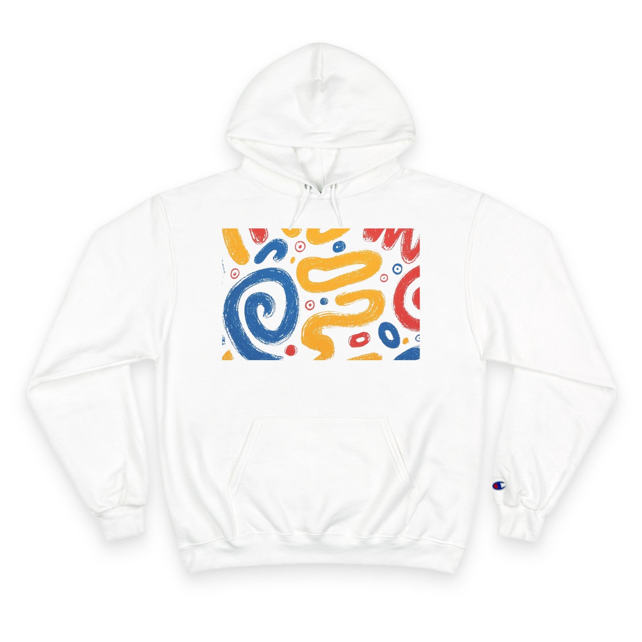 Personalized Kids Drawing Champion Hoodie - Custom Cozy Gift