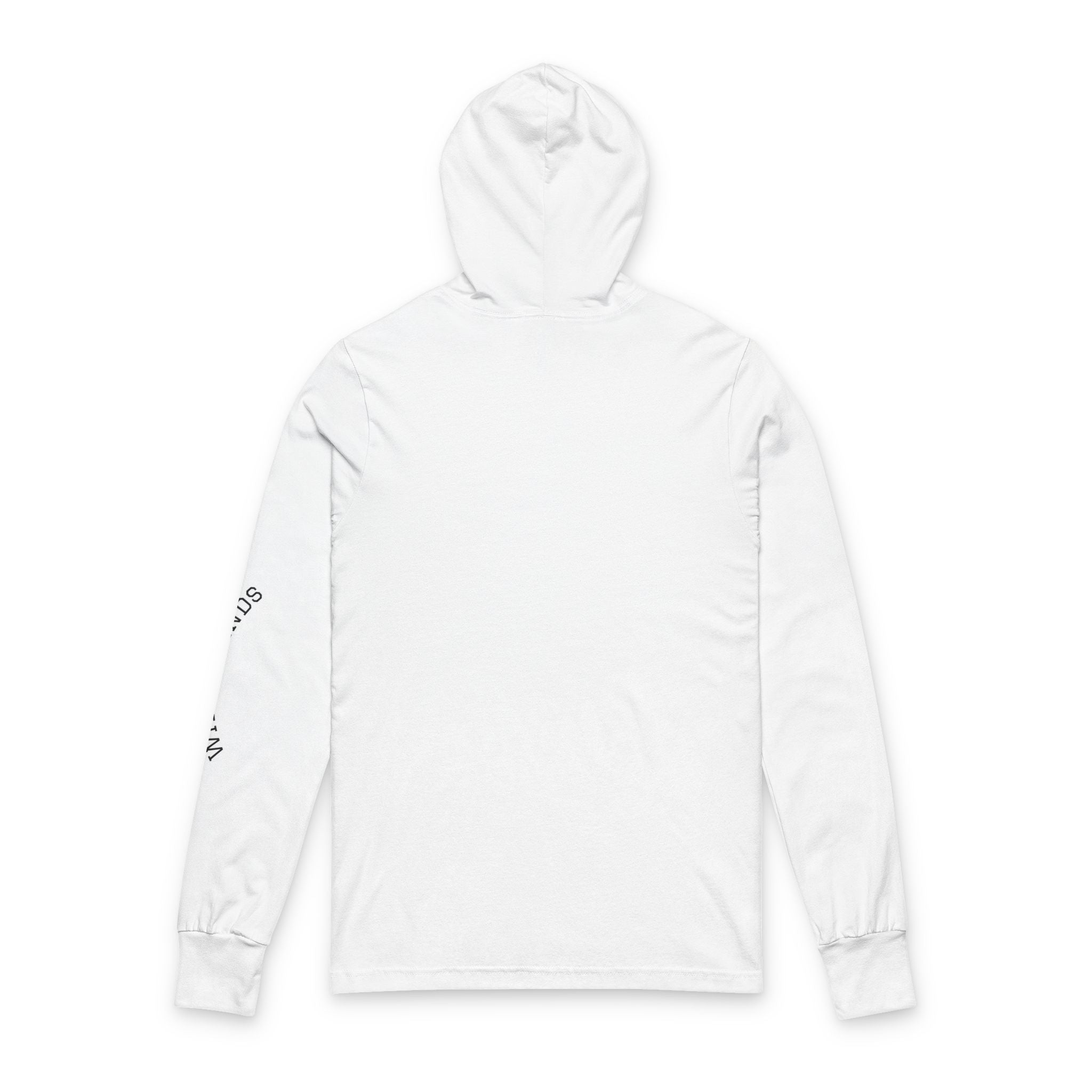 Cozy Unisex Hooded Long Sleeve Tee with Fun, Kids Art